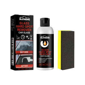 Rayhong Non-scratch glass polishing and cleaning paste suitable for front windshield side windows and rearview mirrors removes water spots and grease long-lasting shine