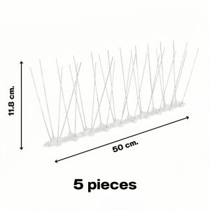 Anti Bird Spikes Stainless steel Anti Climb Spikes Fence Spikes Bird Cat Prickle Strips