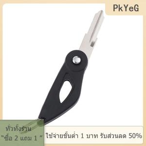 [COD] PkYeG TOOL กุญแจพับได้สำหรับ Benelli TRK502 TRK502X 502C TNT150 TNT15 TNT 15 150กุญแจใบมีดสีเงินแบบพับได้ว่างเปล่า