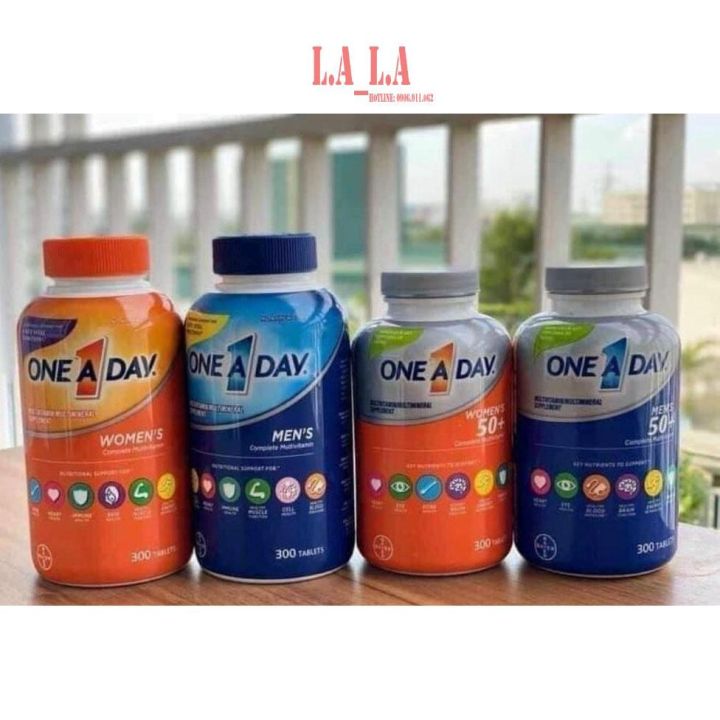 Vitamin tổng hợp One A Day Men's/Women's Multivitamin, Mỹ (300v) tăng ...