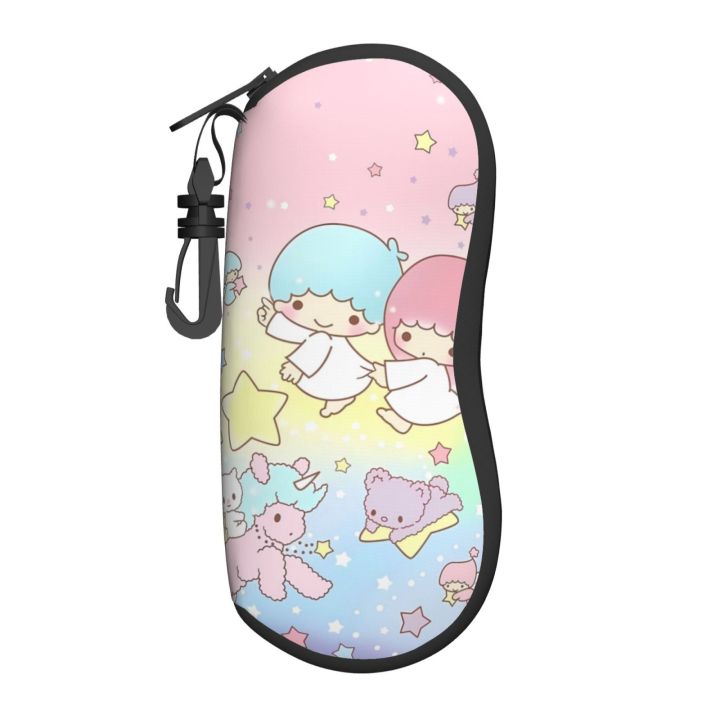 Sanrio Little Twin Stars Sunglasses Soft Case Portable Travel Zipper  Glasses Case with Belt Clip Fashion Glasses Protective Case Lazada PH