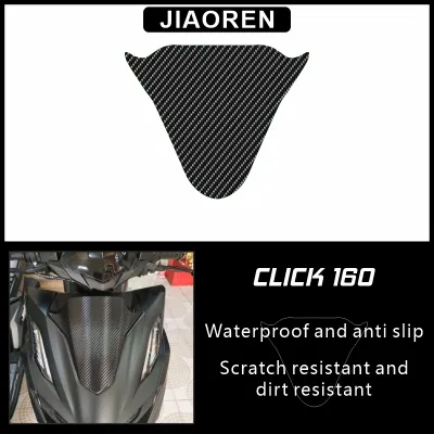 สติกเกอร์คาร์บอนไฟเบอร์ สําหรับรถจักรยานยนต์ Honda click 160
