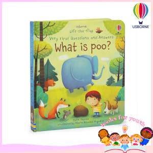 USBORNE Very 1st Q&A "What is Poo?" [Lift-the-Flap][Board Book]