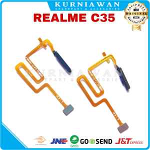 Flexible Fingerprint Realme C35 Sidik Jari Fleksibel Finger Print