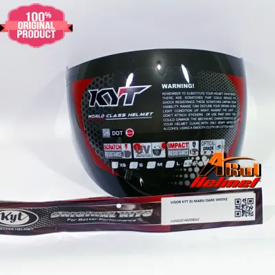 kaca helm kyt dj maru/kyt galaxy original
