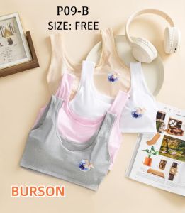 BURSON Teens Kids Brallete Detachable Foam Sando Bra 8-16 yrs