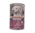 Morando Dog Food in Can Pate with Lamb 400g. 