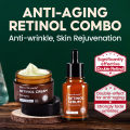 VIBRANT GLAMOUR Retinol Cream +Serum Original  Anti Aging Whitening Renewing Reduce Fine Lines Wrinkles  Skincare Sets. 