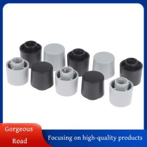 [Gorgeous] Hot Sale 5pcs พลาสติกครึ่งเพลาลูกบิด Potentiometer Encoder KNOB D-shaped Inner Hole 6mm