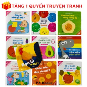 Sách Ehon Song Ngữ Cho Bé 0 6 Tuổi - Quét QR Code Có File Nghe Tiếng Anh (Bộ 10 Cuốn)