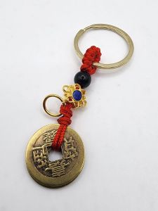 (SG Seller Ready Stocks) Five Emperor Copper Coins Auspicious Key Holder 五帝铜钱吉祥钥匙扣配件