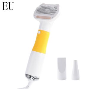 CARING PETS EU/AU/UK/US Plug Pet Grooming Hair Dryer And Comb Efficiently 3 In 1 Pets powerful hair dryer brush Speeds Up Drying Time Quiet Dog Drying Brush Hair Comb Puppy