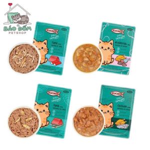 Combo 5 - 10 gói Pate KUCINTA Dinh Dưỡng Cao Ngon Bổ Rẻ cho Mèo Mọi Lứa Tuổi - 80g