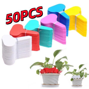 50PCS Waterproof Plant Tag Plant Markers Nursery Garden T-Type Tags Garden Ornaments