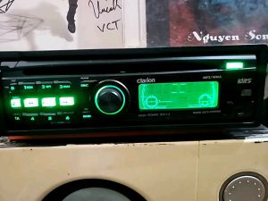 Đầu phát thanh xe ô tô : CD 1DIN CLARION (NEW 100%)