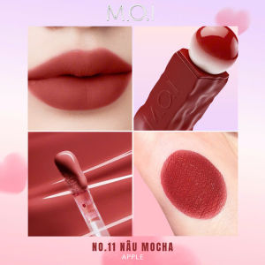[HCM][ SON TINT LÌ BY M.O.I HỒ NGỌC HÀ CHÍNH HÃNG 100%  SON TINT LÌ KHÔNG CHÌ  MỀM MÔI  KHÔNG LỘ VÂN MÔI .SON NHIỀU DƯỠNG  mềm môi
