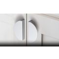 Half Moon Aluminum alloy Cabinet Handles Wardrobe Semicircle Knobs Drawer Dresser Knobs Furniture Handles Drawer Handles. 