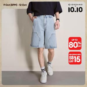 Giordano Men Men Pure Cotton Shorts Free Shipping 18106702