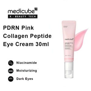 Medicube PDRN PINK PEPTIDE EYE CREAM 30ml smooths fine lines and wrinkles Dark Eyes 99% Purity Retinol
