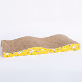 CHEAPEST!!!CAT SCRATCH BOARD SCRATCHER Cat scratch board Cat toys Wave shaped cat scratch board Scratching Board Cat Bed Scratching Pad Claw Grinder