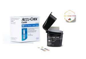 Accu-Chek Guide 50 Test Strips Sheets / Accu Check Guide Strips 50 / Blood Glucose Strip for Guide Meter (Exp: September 2027 or later)