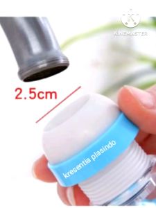filter air kran fleksibel anti splash dengan kincir air