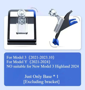 Solar Powered Electric Phone Holder for Tesla Model 3 Y Juniper 2025 Car Air Outlet Mobile Phone Holder Bracket Car Accessories