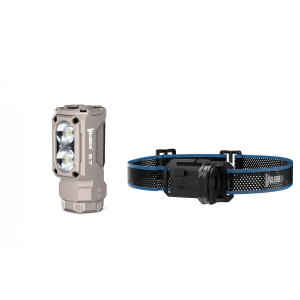 WUBEN E7 1800 Lumen Rechargeable Mini Flashlight with Magnet - Super Bright 6 Modes ArmyGreen EDC Flashlight Typ-C Rechargeable