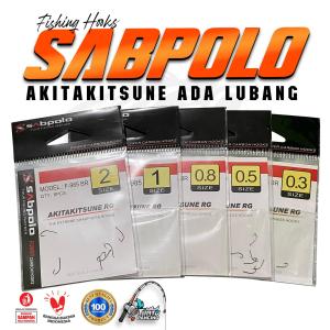 Kail Sabpolo Akita F-985 BR (ada lubang) dan F-922 (tanpa lubang) Anti Moncel Made in Japan