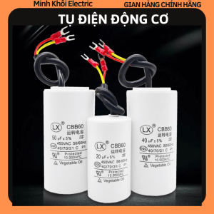 Tụ điện động cơtụ máy giặt các loạitụ máy sấytụ khởi động CBB60tụ điện cho máy bơm nướcmáy giặttụ điện máy bơmtụ ngậm nhựatụ điện bơm nướctụ khởi động mô tơ