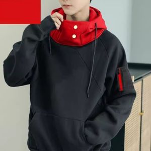 Anime Peripheral Clothing Yuji Itadori cos High Collar Sweatshirt Jacket for Students