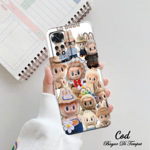 Softcase XIAOMI REDMI NOTE 11 Cassing Case Hp Series Pro Camera Gambar LABUBU 4 TERBARU New Cassing Hp Softcase Fashion Lembut - Imut - Lucu Pelindung Camera Silikon Lembut Terbaru Untuk Wanita - Pria - Dewasa - Remaja COD BAYAR DI TEMPAT