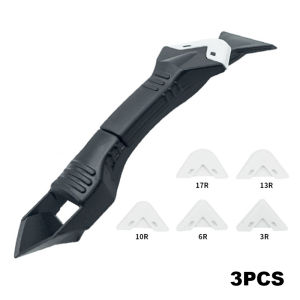 3 In 1 Multifunctional Silicone Scraper Sealant Finishing Tool Glue Remover Shovel Caulking Grout Scraper Hand Tools Set