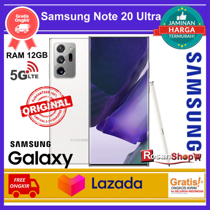 SAMSUNG GALAXY NOTE 20 ULTRA 5G Snapdragon RAM 12GB 512GB