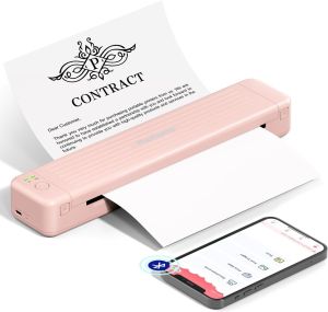 【Support Regular A4 Copy Paper】Phomemo P831 Portable A4 Printer300DPI Wireless Bluetooth Thermal PrinterCompatible With A5/B5/Letter Paper