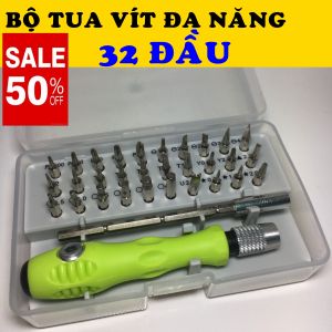 [HCM]Xem Video/Trục Tua Vít Sửa Đồ Điện Gia Đình Gồm 32 Đầu Vít