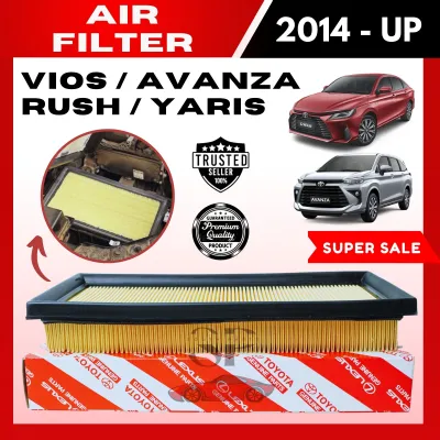 BEST SELLING! AIR FILTER for TOYOTA VIOS (2014-UP) / AVANZA (2016-2021) / RUSH (2018-UP) / YARIS (2014-UP) (17801-0Y040) / cabin air fuel oil filter combo bundle motorcycle car parts stuff car accessories motor upgrades engine parts rides replacement