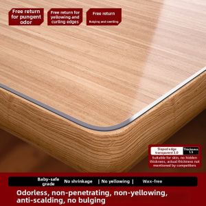 FCZHUYUEGE    Waterproof Easy Clean PVC Desk Protector Pad