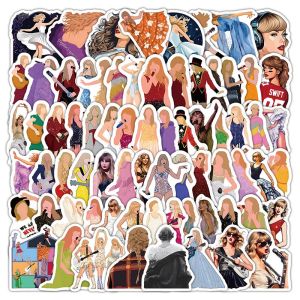 103pcs Singer Taylor Swift Cartoon Image Graffiti DIY Phone Laptop Diary Guitar Fridge Decal Kids Toys