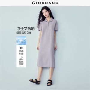 Giordano Beau Monde Women Women High Tech Cool Touch Dress Free Shipping 13466284