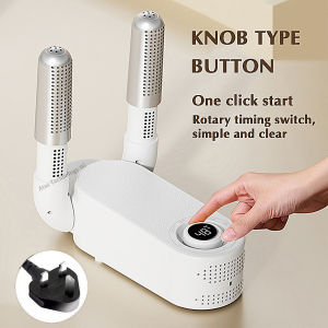 Folding Shoes Dryer Portable Electric Drying shoe dehumidifier Deodorization Smart Shoe/socks/gloves Hot Air Dryer Retractable Timing UV Sanitizing