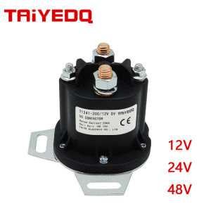 T1241-200 1NO DC Contactor 200A 12V 24V 48V Car Relay for Car Electric Forklift