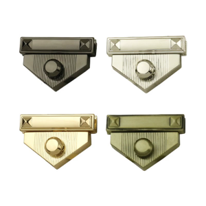 Khóa tam giác kim loại thực tế cho túi đảm bảo độ bền và phần cứng Túi thời trang cho những người đam mê chế tạo