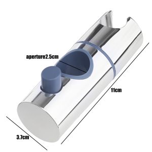 Punch-free Shower Head Bracket Lifting Shower Rod Fixed Base Supports 360-degree Rotation Adjustable Shower Accessories