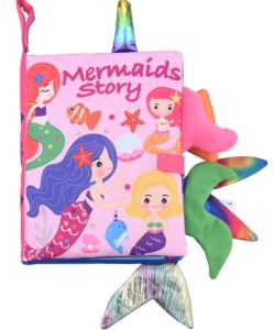 Baby Cloth Book Baby Early Learning Toys Soft Cloth Books Sensory Cloth Books Toddler Activity Books Baby Educational Toys Tail Books