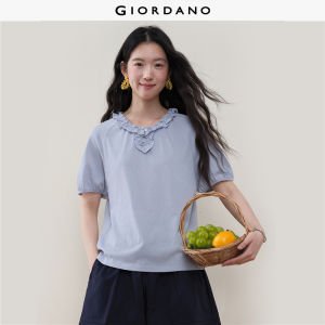Giordano Women Women Raglan T-Shirt Free Shipping 18326809