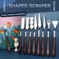 9PCS Palette Knife Palette Pisau Spatula Lukis Painting Knife Pisau Palet Pisau Lukis Art Tool Paint Chef. 