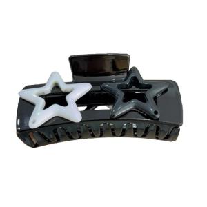 Thời Trang Rộng kẹp tóc Độc Đáo Kẹp Màu Đen Kẹp Kẹp Kẹp kẹp tóc Phong Cách Rộng Phụ kiện tóc Sử Dụng Giản Dị