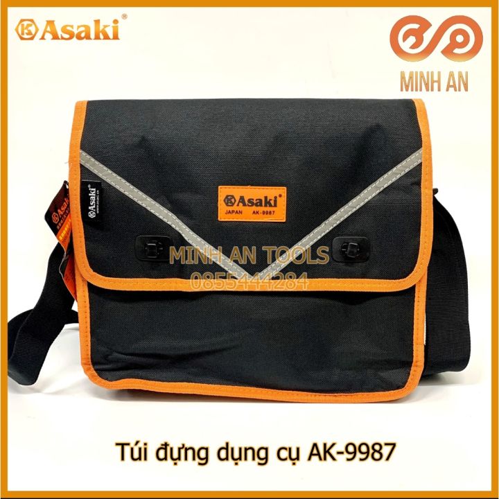 Túi đeo vai đựng dụng cụ đồ nghề [CHÍNH HÃNG] Asaki AK-9987 | Lazada.vn