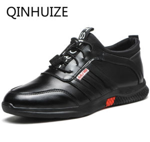 QINHUIZE Insulated 6KV electrician shoes without steel plate safety shoes summer breathable wear-resistant working electrician safety shoes men